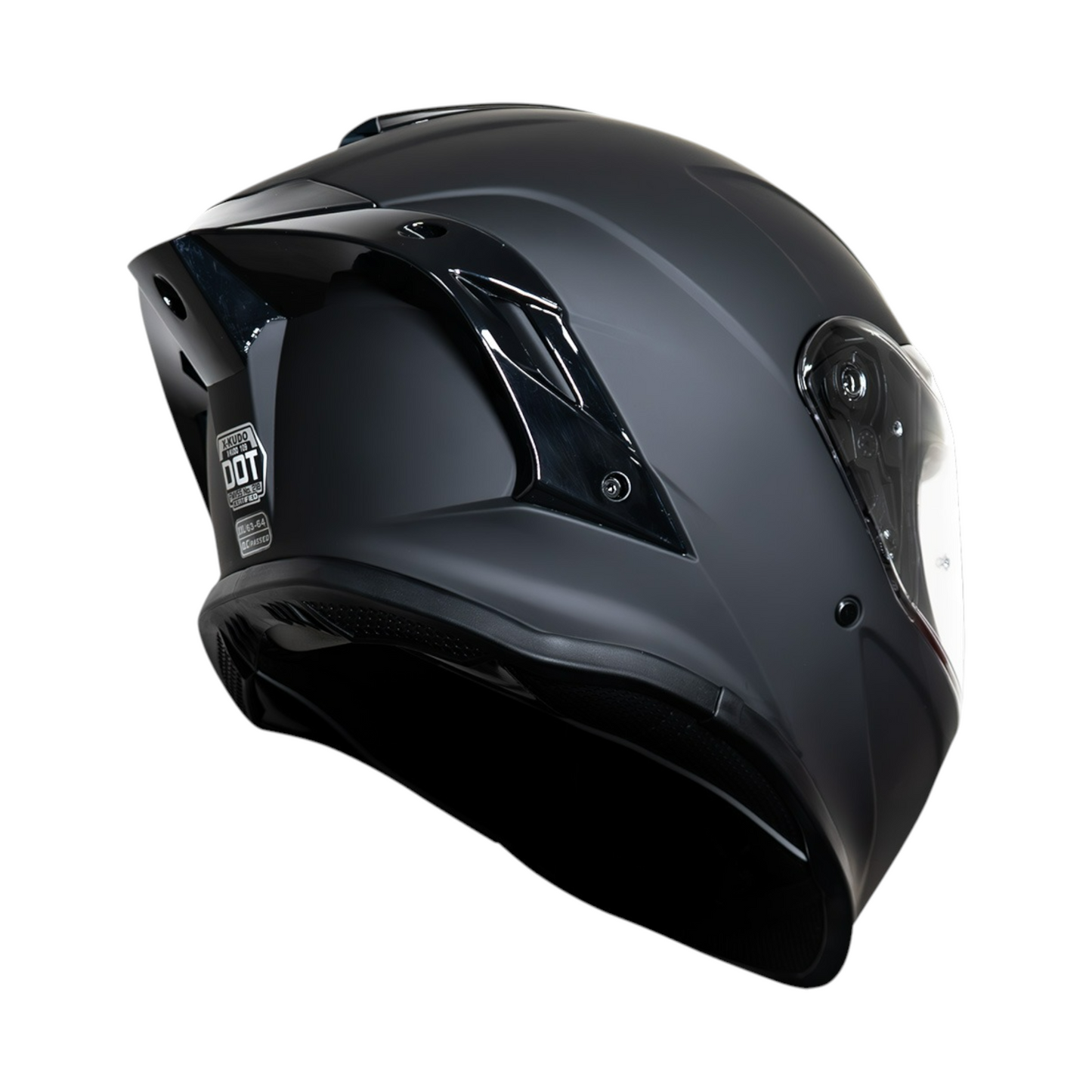 CASCO XKUDO BLASTER 109 NEGRO MATE