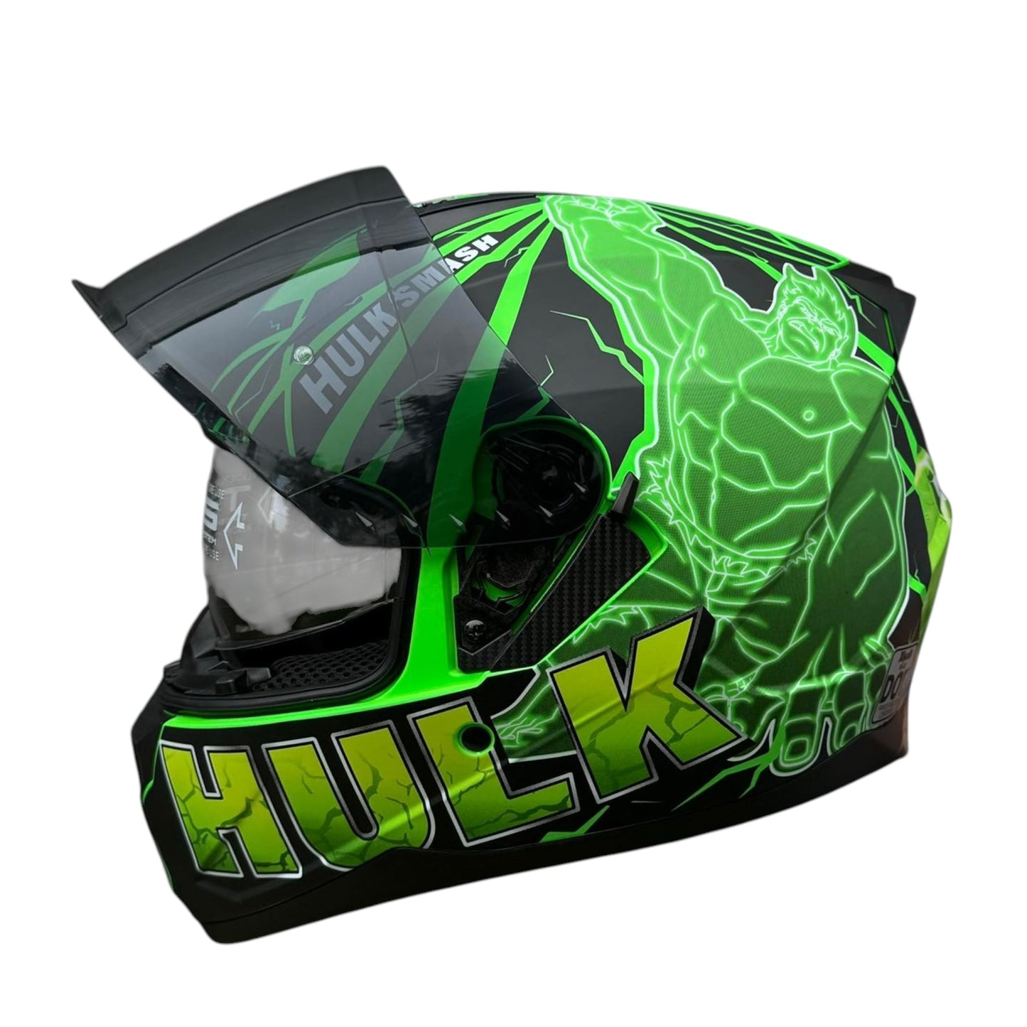 CASCO XKUDO HULK VERDE/NEGRO