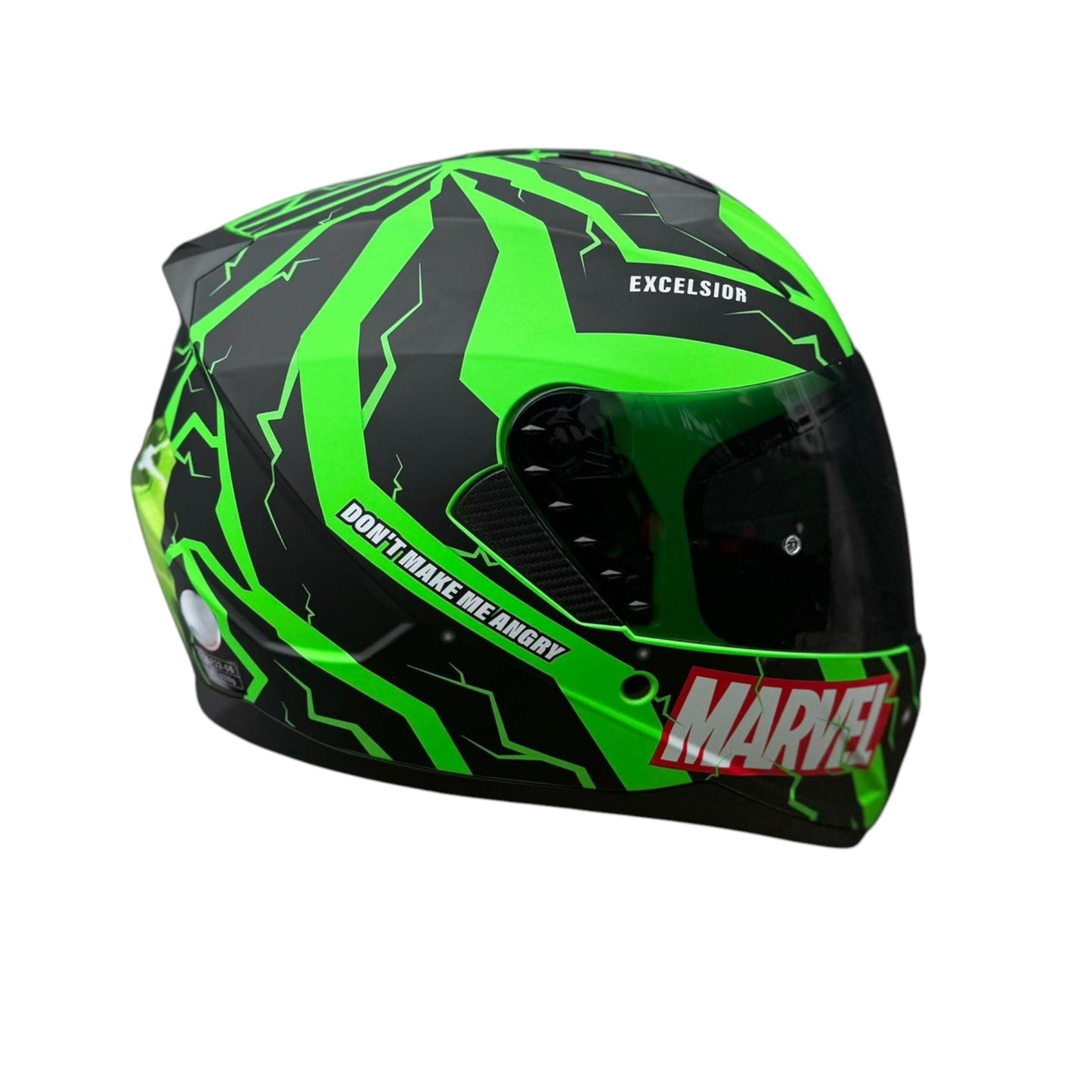 CASCO XKUDO HULK VERDE/NEGRO
