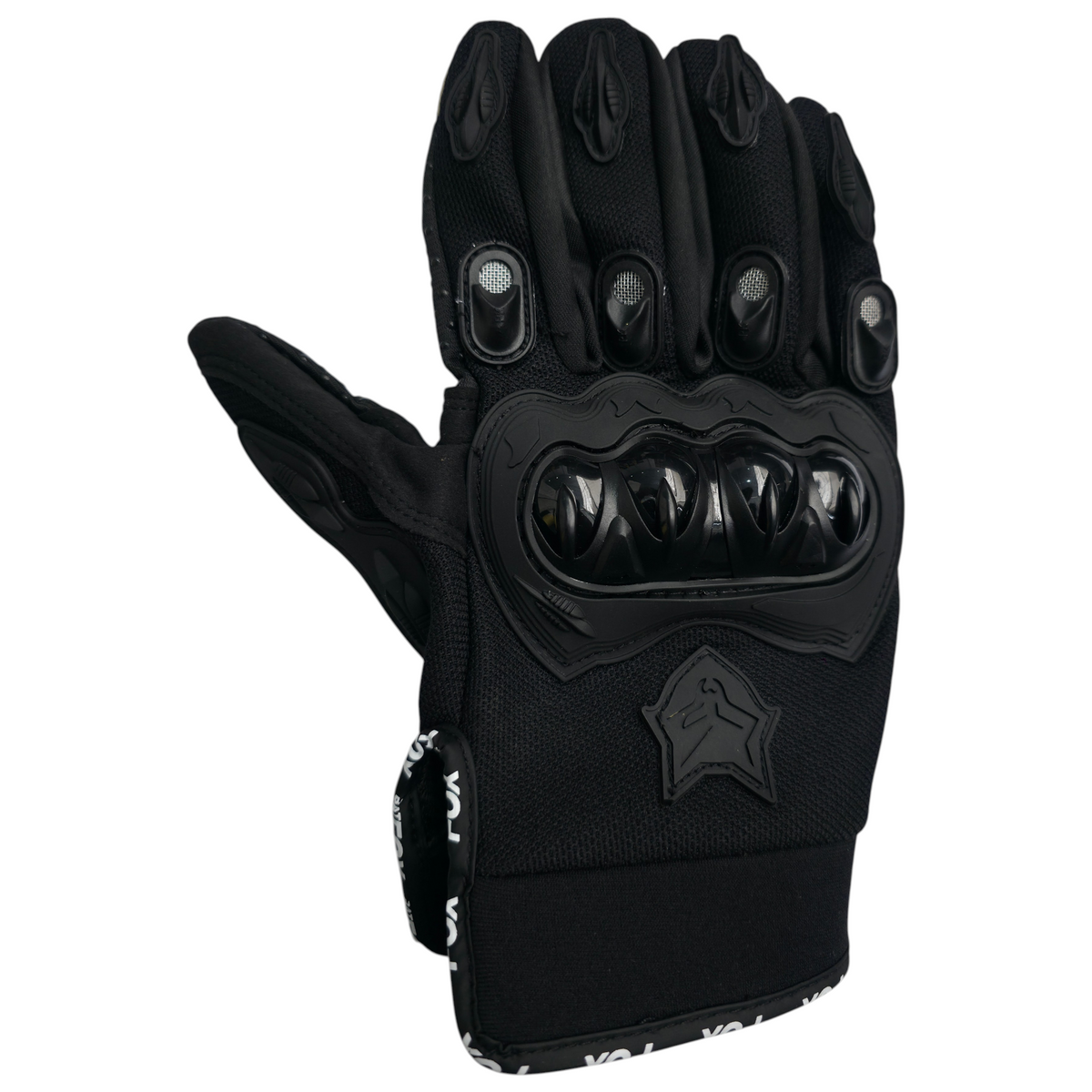GUANTE BAT FOX TACTIL NEGRO