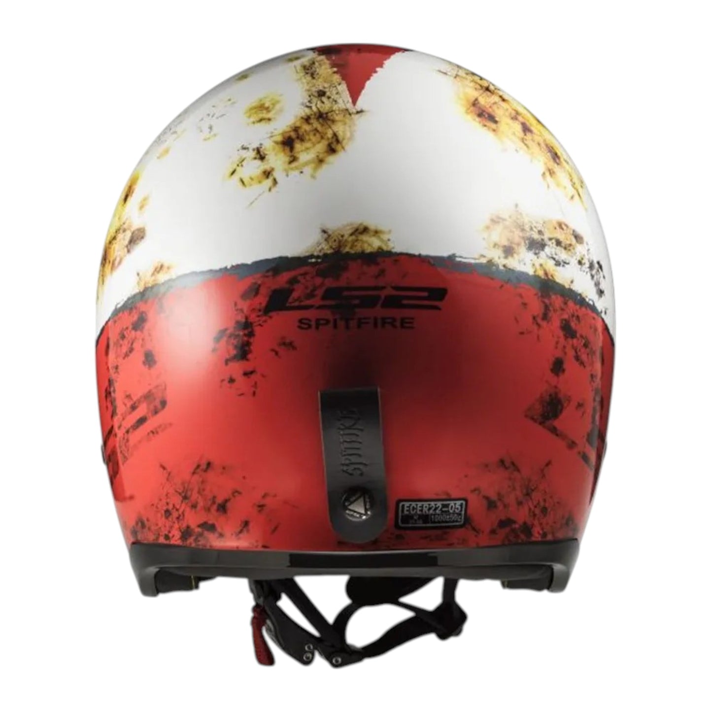CASCO LS2 OF599 SPITFIRE INKY BLANCO/ROJO