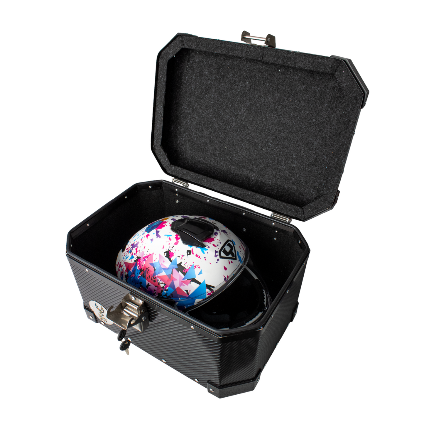 CAJUELA OCTOGONAL DESMONTABLE THE FENIX BOX 45LT FIBRA DE CARBONO