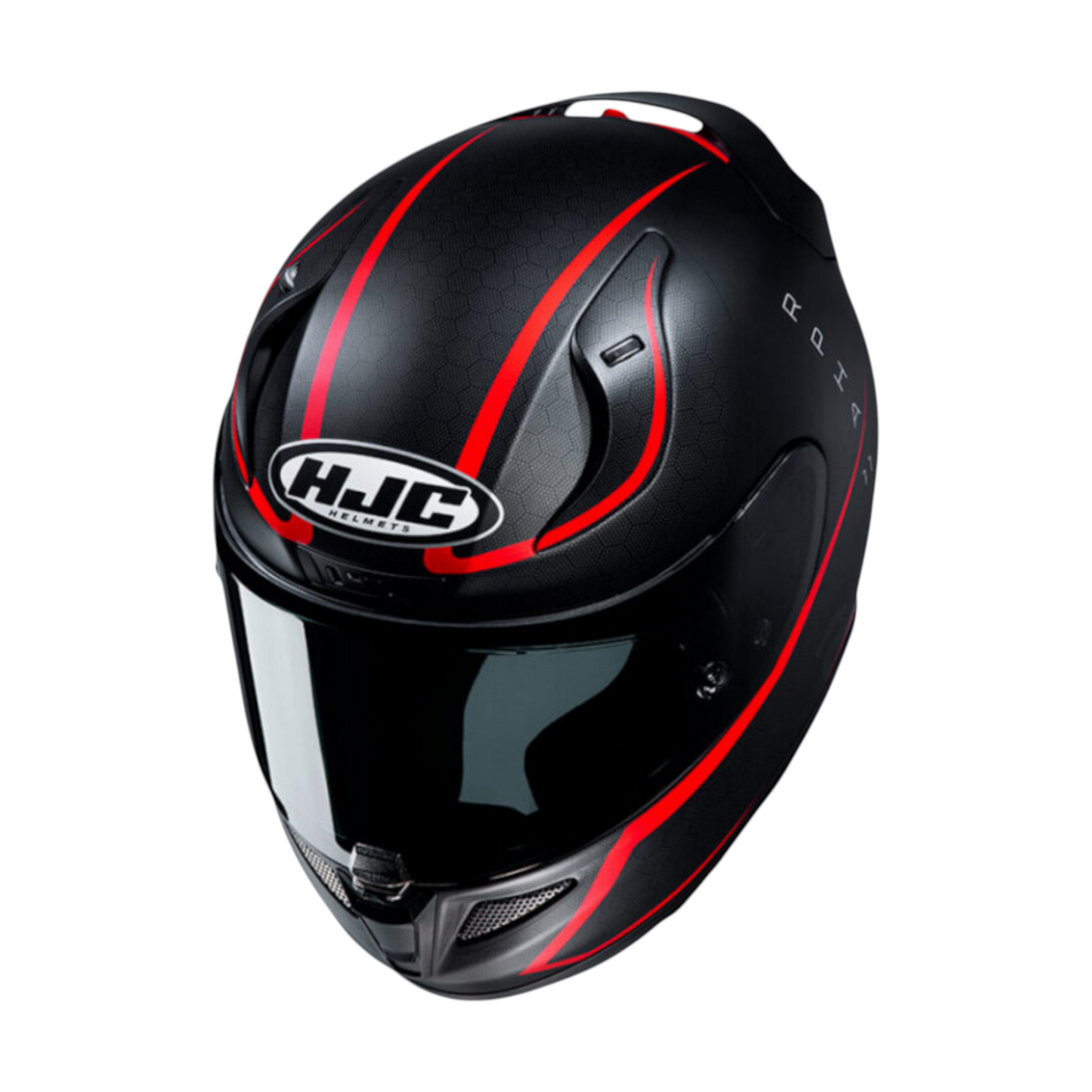 CASCO HJC FIBRA DE CARBONO RPHA 11 NEGRO/ROJO