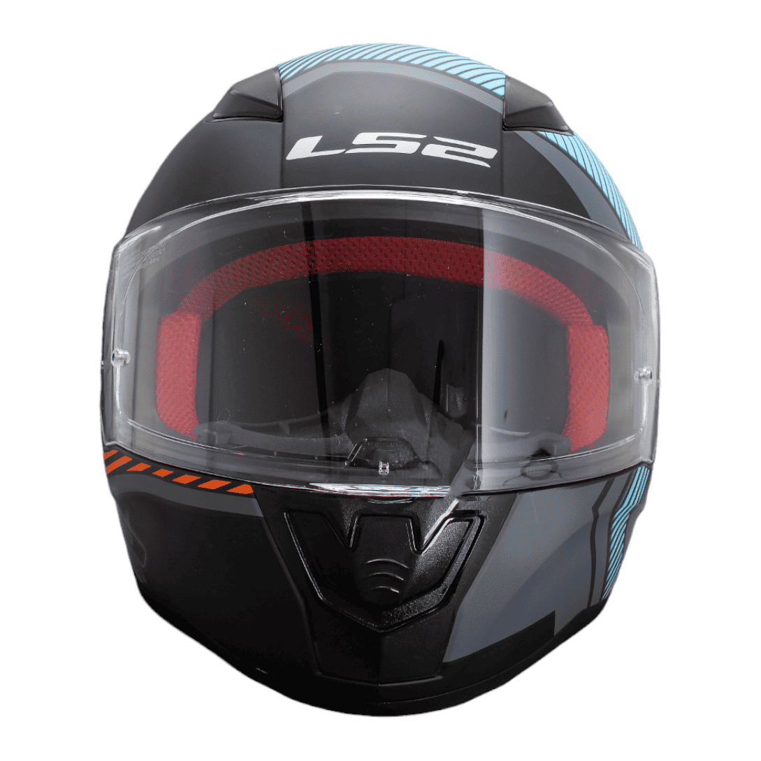 CASCO LS2 FF353 - GRIS/NARANJA