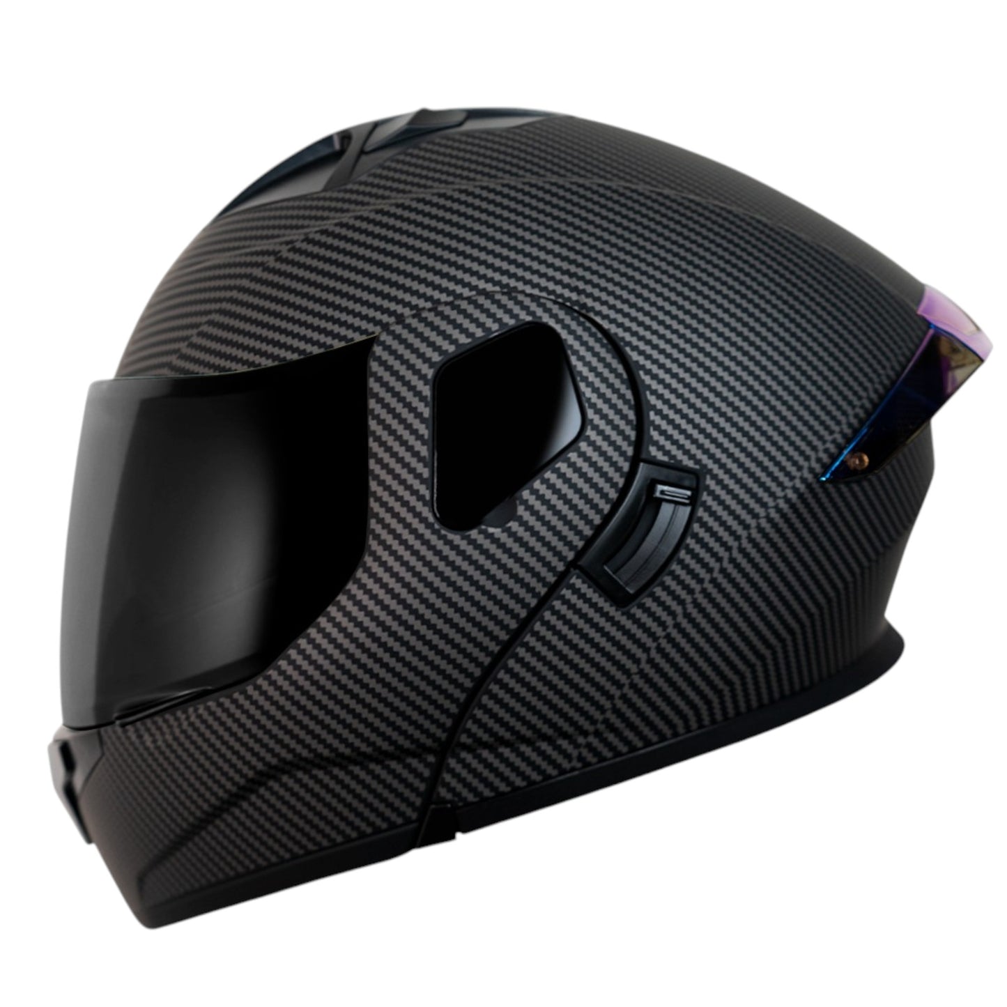 CASCO KRATOZ K35 KARBON NEGRO