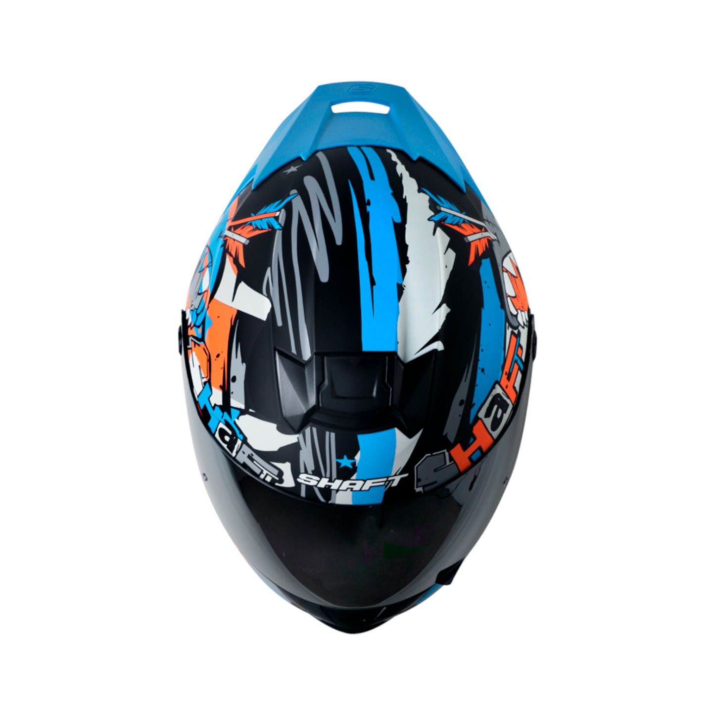 CASCO SHAFT SH-502SP SHARKIE NEGRO/ROJO