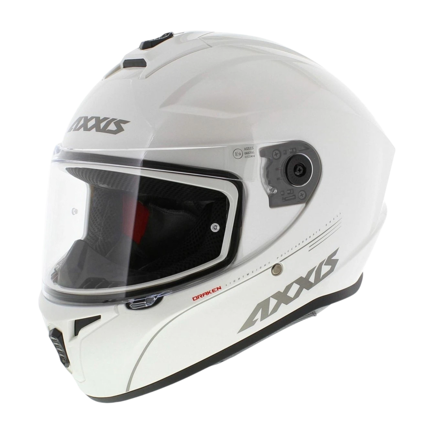CASCO AXXIS DRAKEN BLANCO BRILLANTE