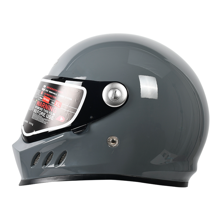 CASCO HOKEN VINTAGE - GRIS BRILLO
