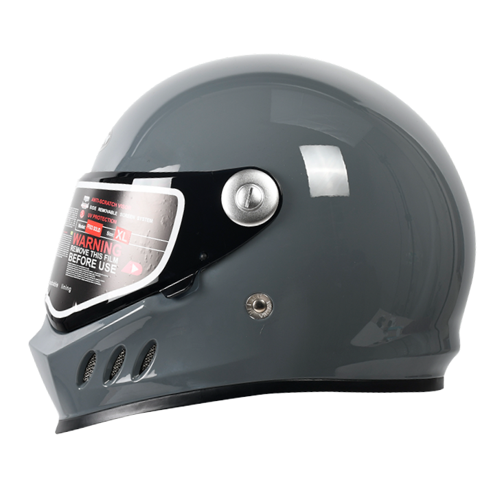 CASCO HOKEN VINTAGE - GRIS BRILLO