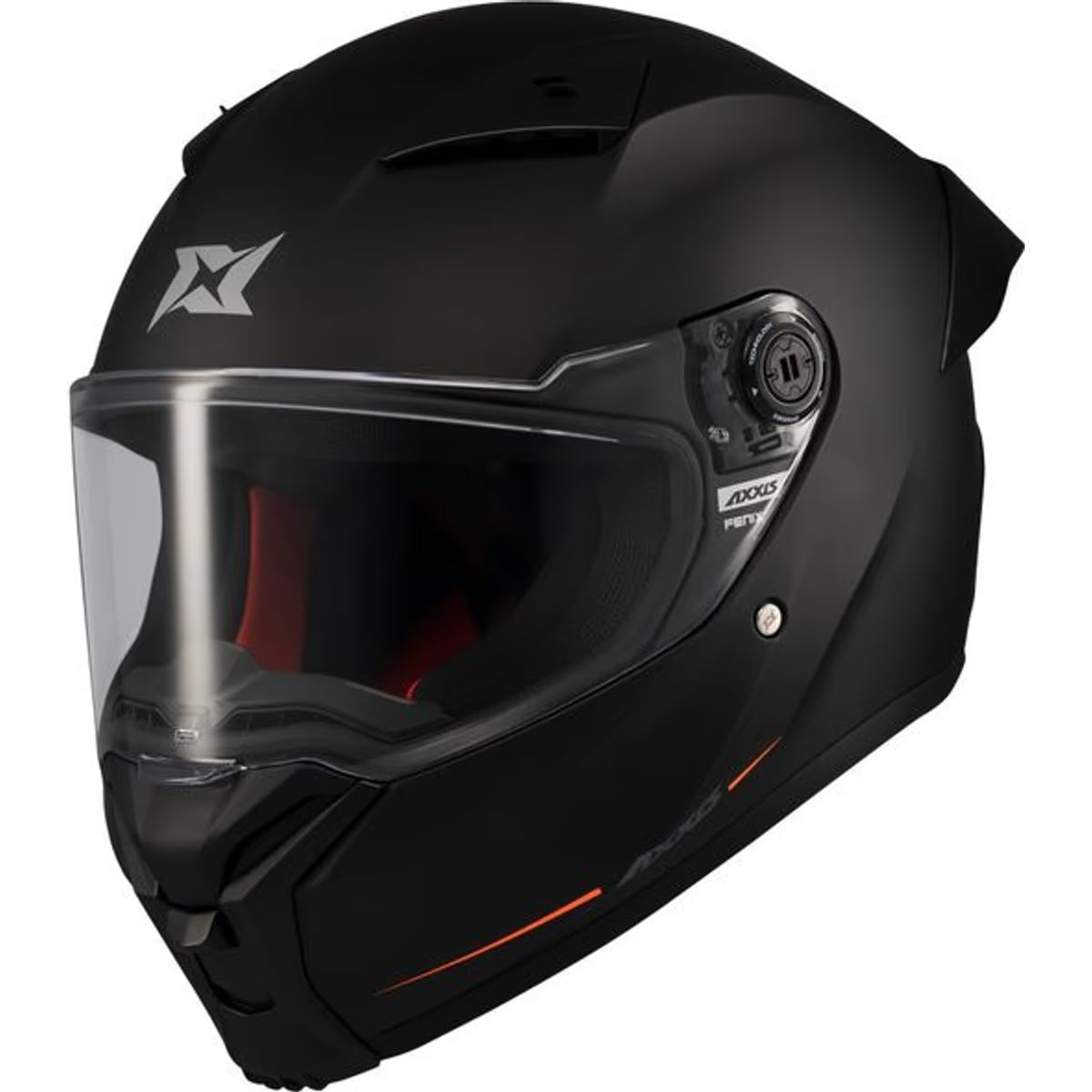 CASCO AXXIS FF312 FENIX NEGRO BRILLANTE