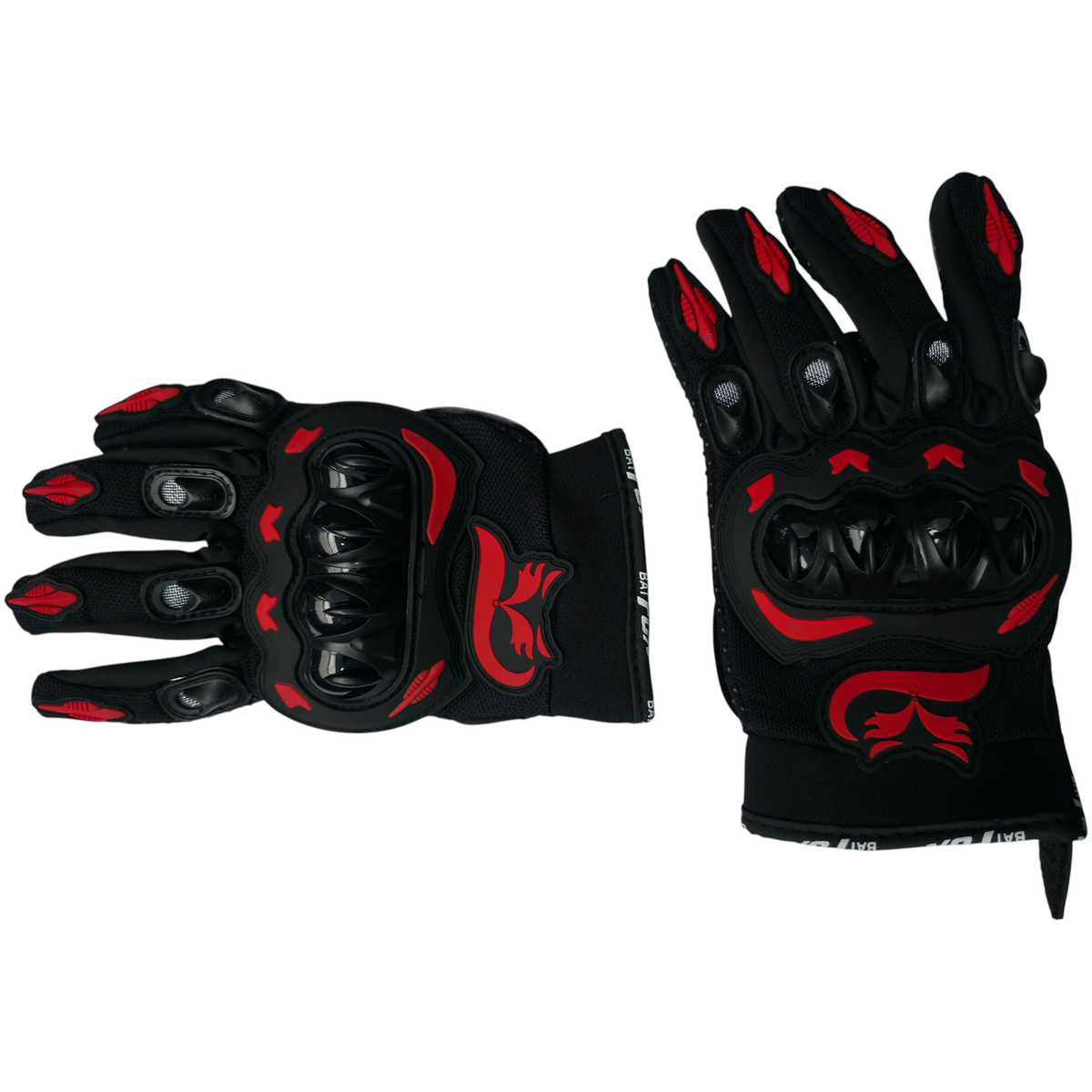 GUANTE BAT FOX TACTIL ROJO
