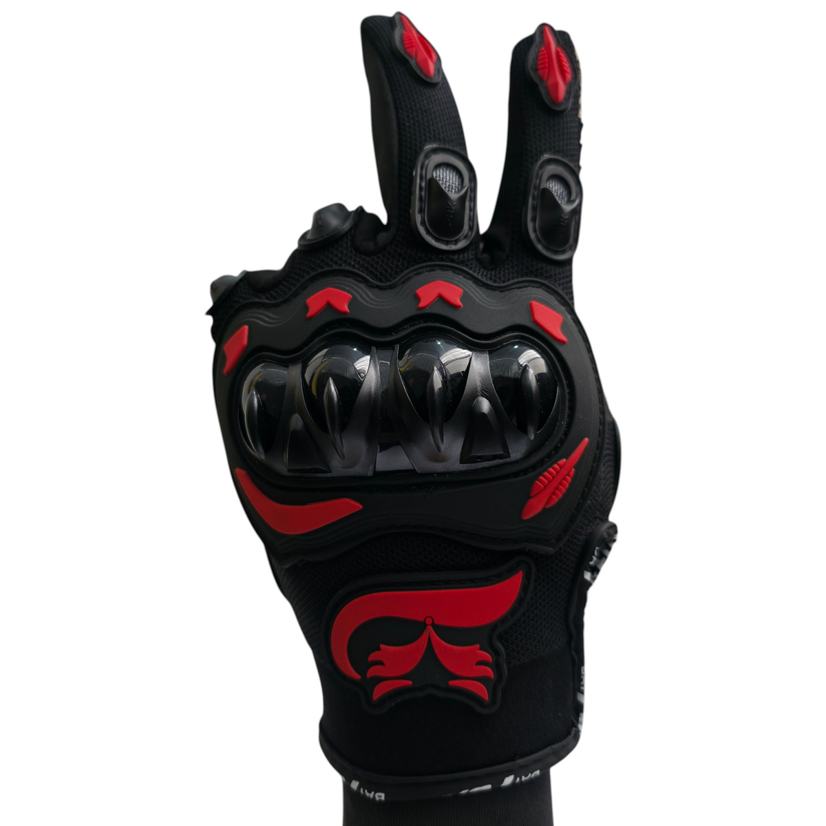 GUANTE BAT FOX TACTIL ROJO