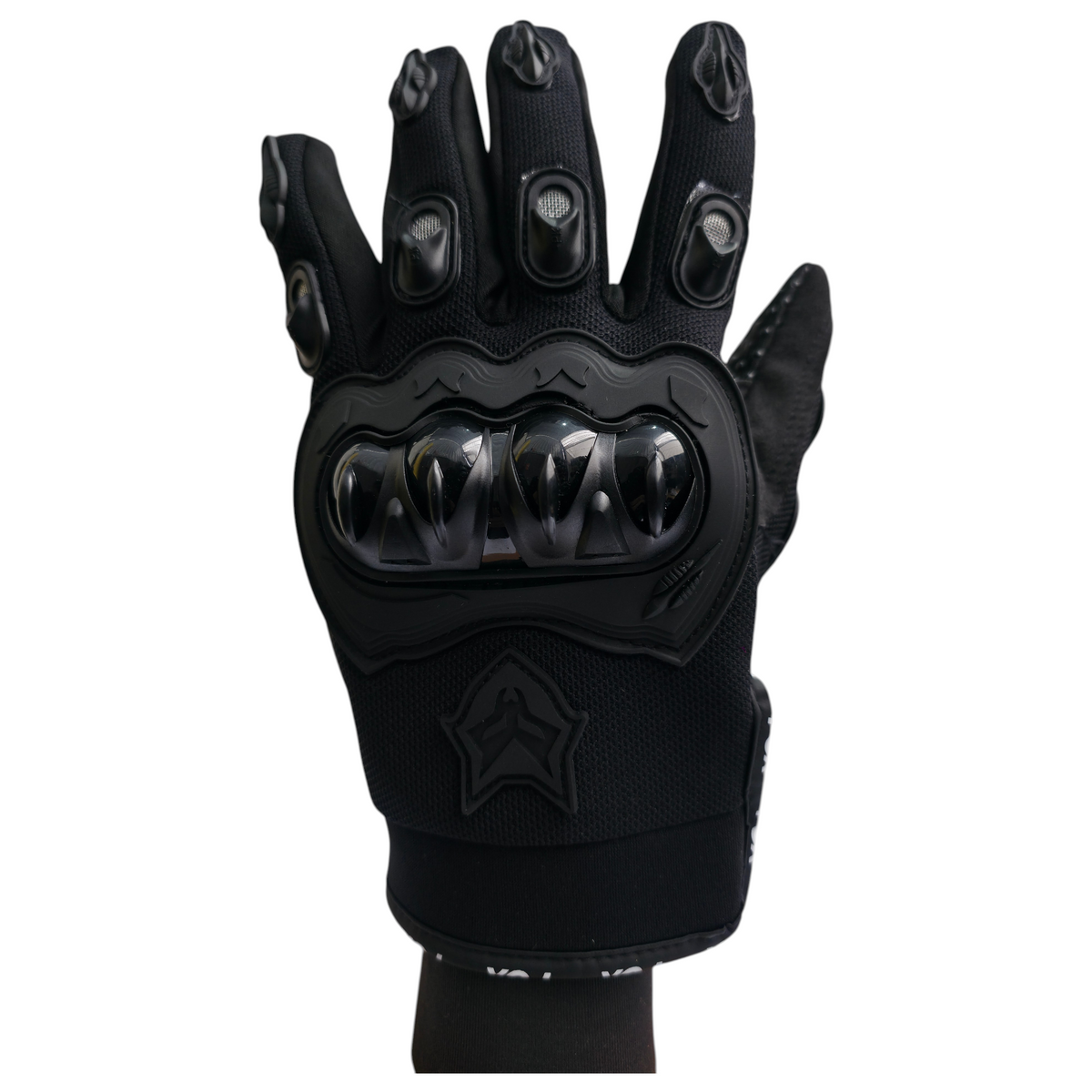 GUANTE BAT FOX TACTIL NEGRO