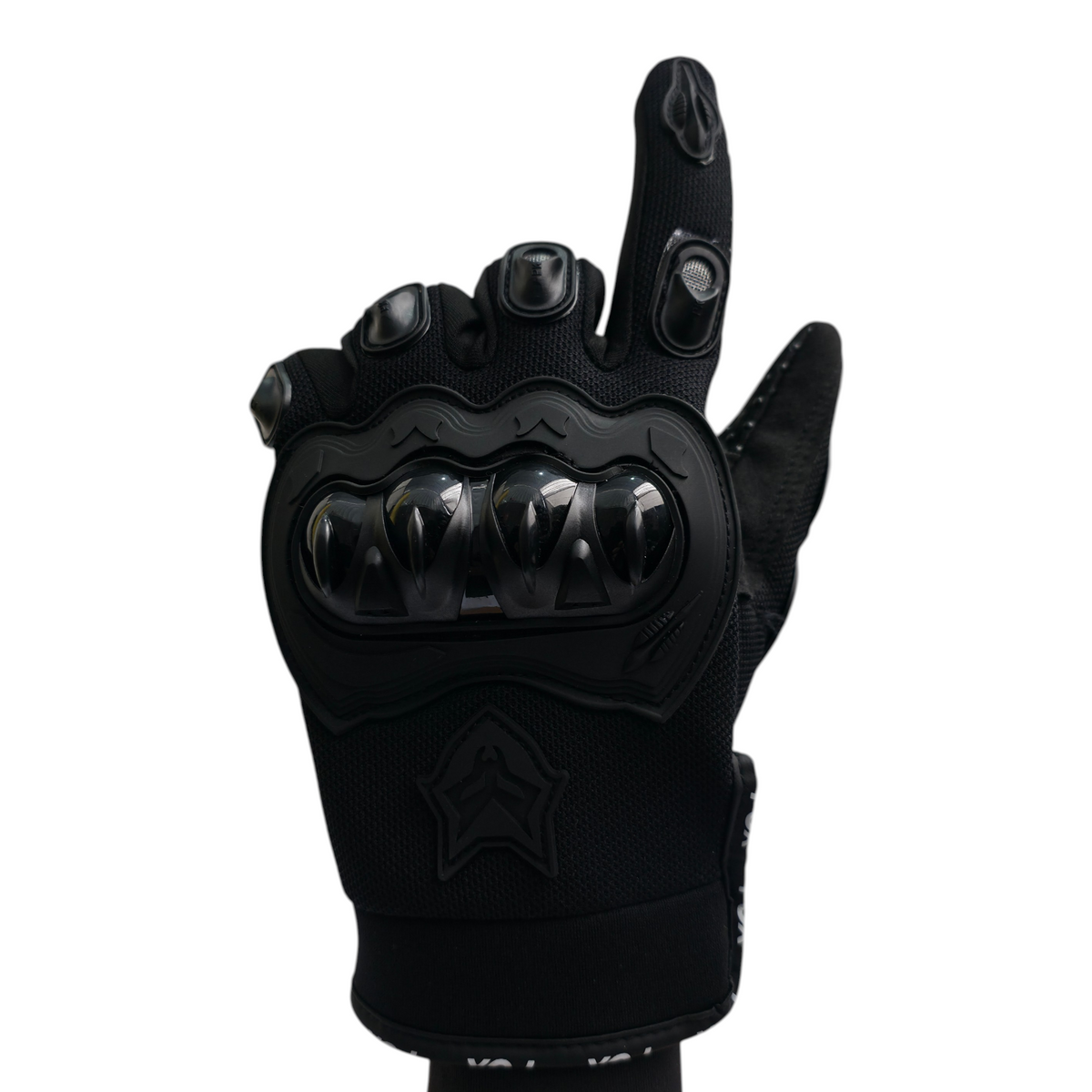 GUANTE BAT FOX TACTIL NEGRO