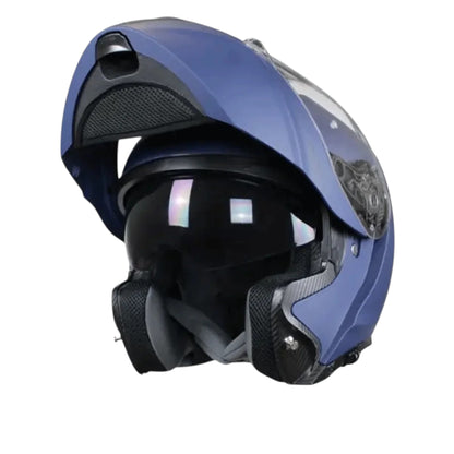 CASCO AXXIS GECKO AZUL MATE
