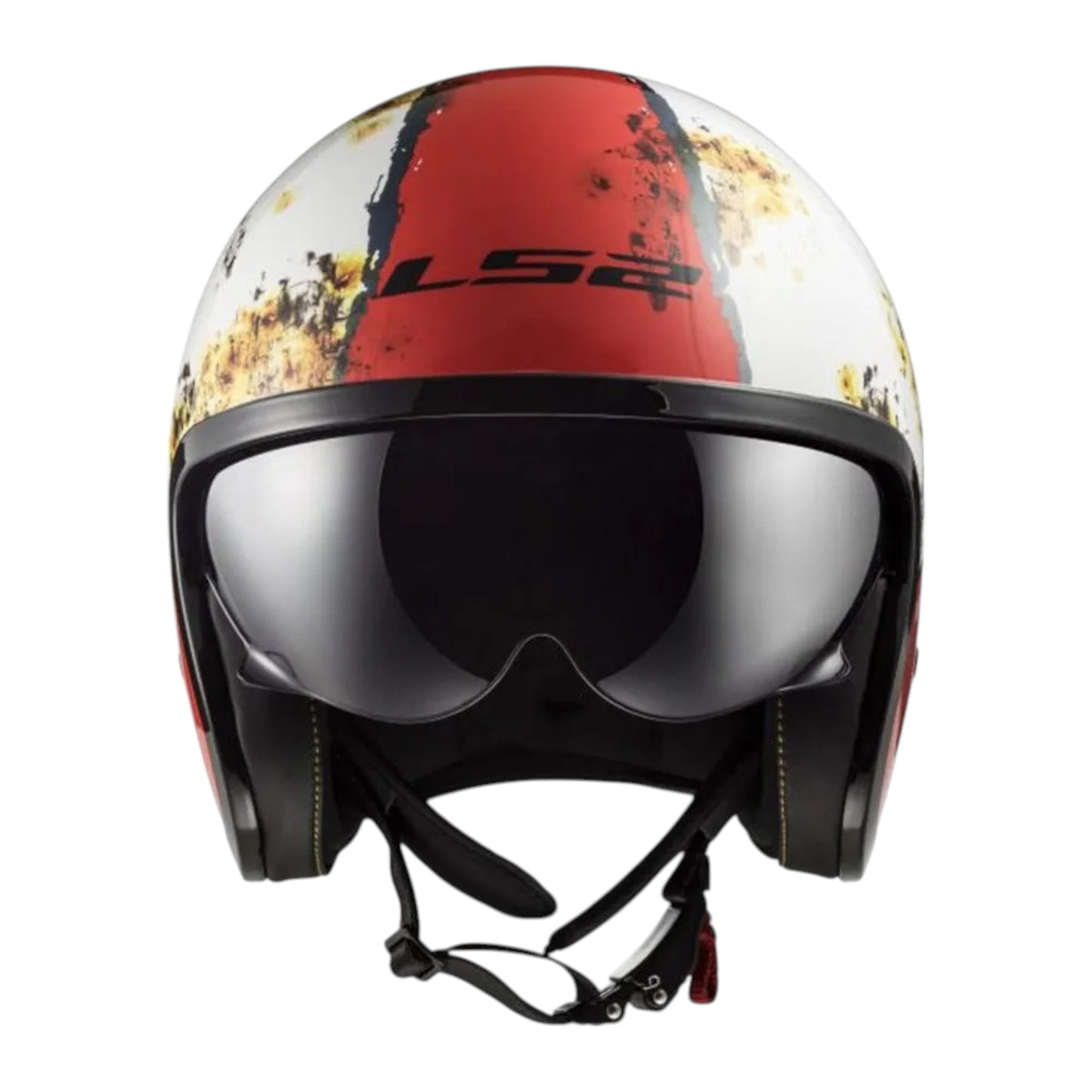 CASCO LS2 OF599 SPITFIRE INKY BLANCO/ROJO