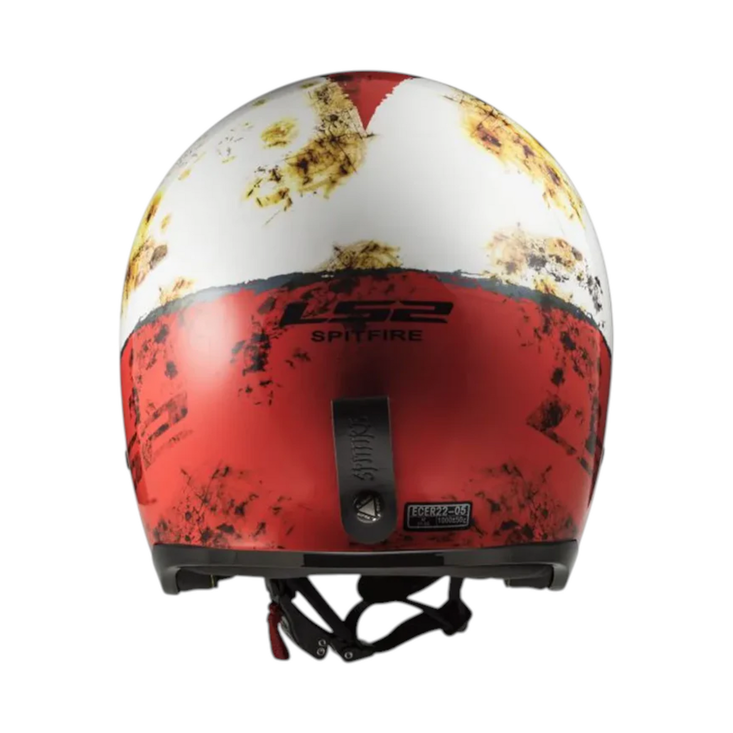 CASCO LS2 OF599 SPITFIRE INKY BLANCO/ROJO