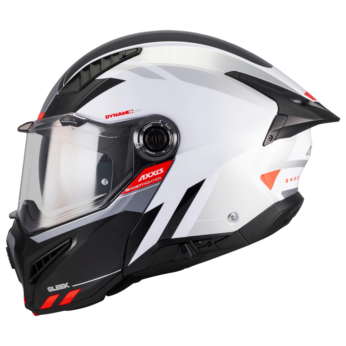 CASCO AXXIS FU409SV GHOSTFIGHTER SV SLEEK BLANCO/GRIS