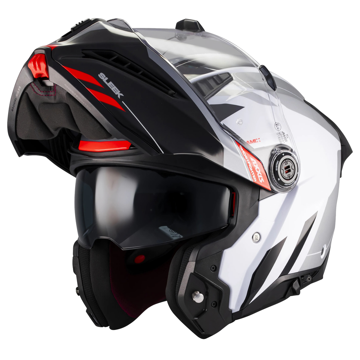 CASCO AXXIS FU409SV GHOSTFIGHTER SV SLEEK BLANCO/GRIS