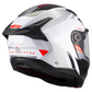 CASCO AXXIS FU409SV GHOSTFIGHTER SV SLEEK BLANCO/GRIS