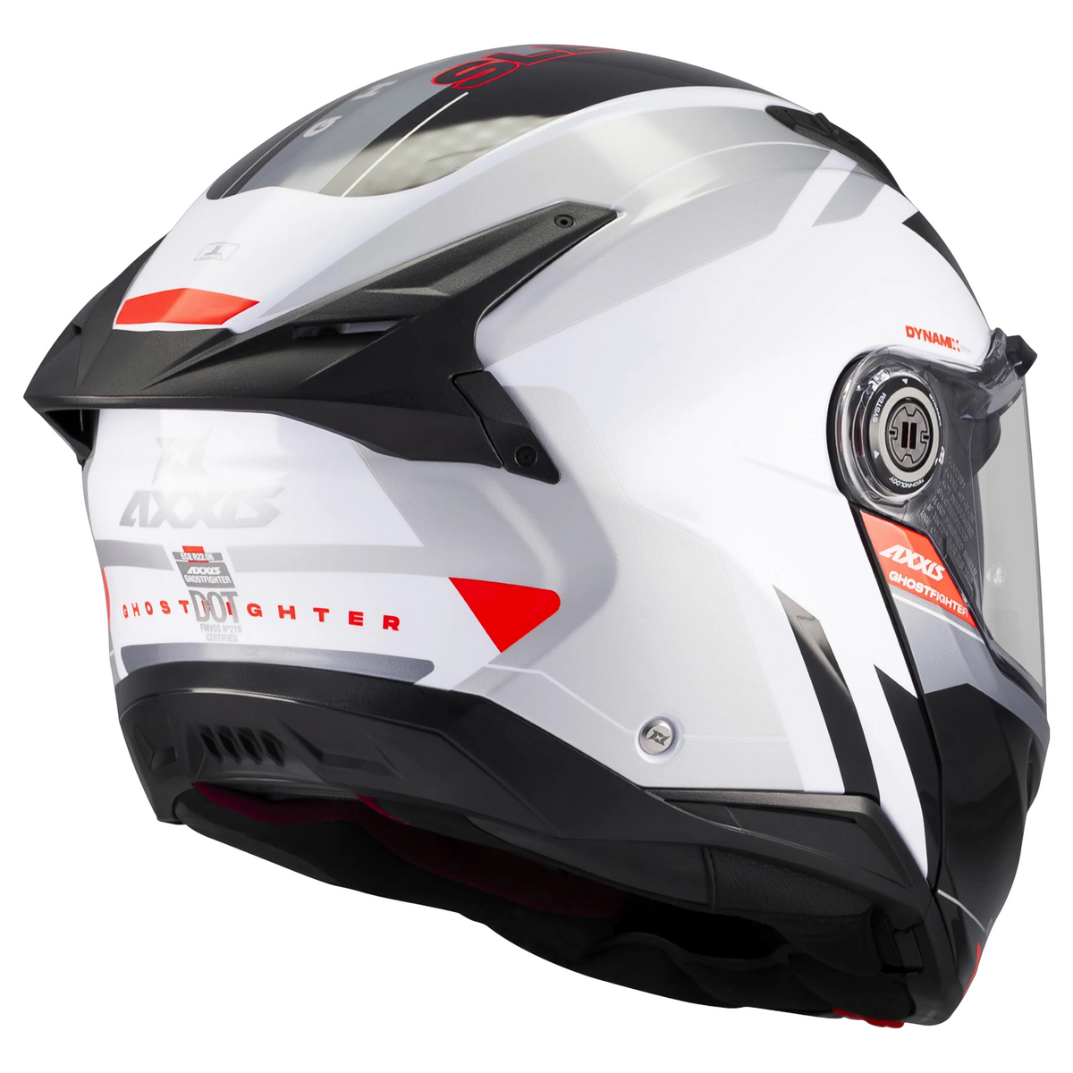 CASCO AXXIS FU409SV GHOSTFIGHTER SV SLEEK BLANCO/GRIS