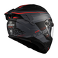 CASCO AXXIS  DARK JUSTICE C4 GRIS MATE