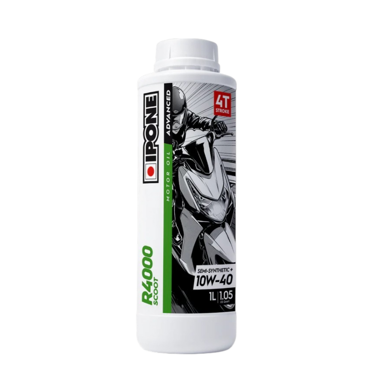 ACEITE IPONE SCOOT R4000 10W40 SEMI - SINTETICO + – Somos Moto