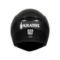 CASCO KRATOZ K30 NEGRO MATE