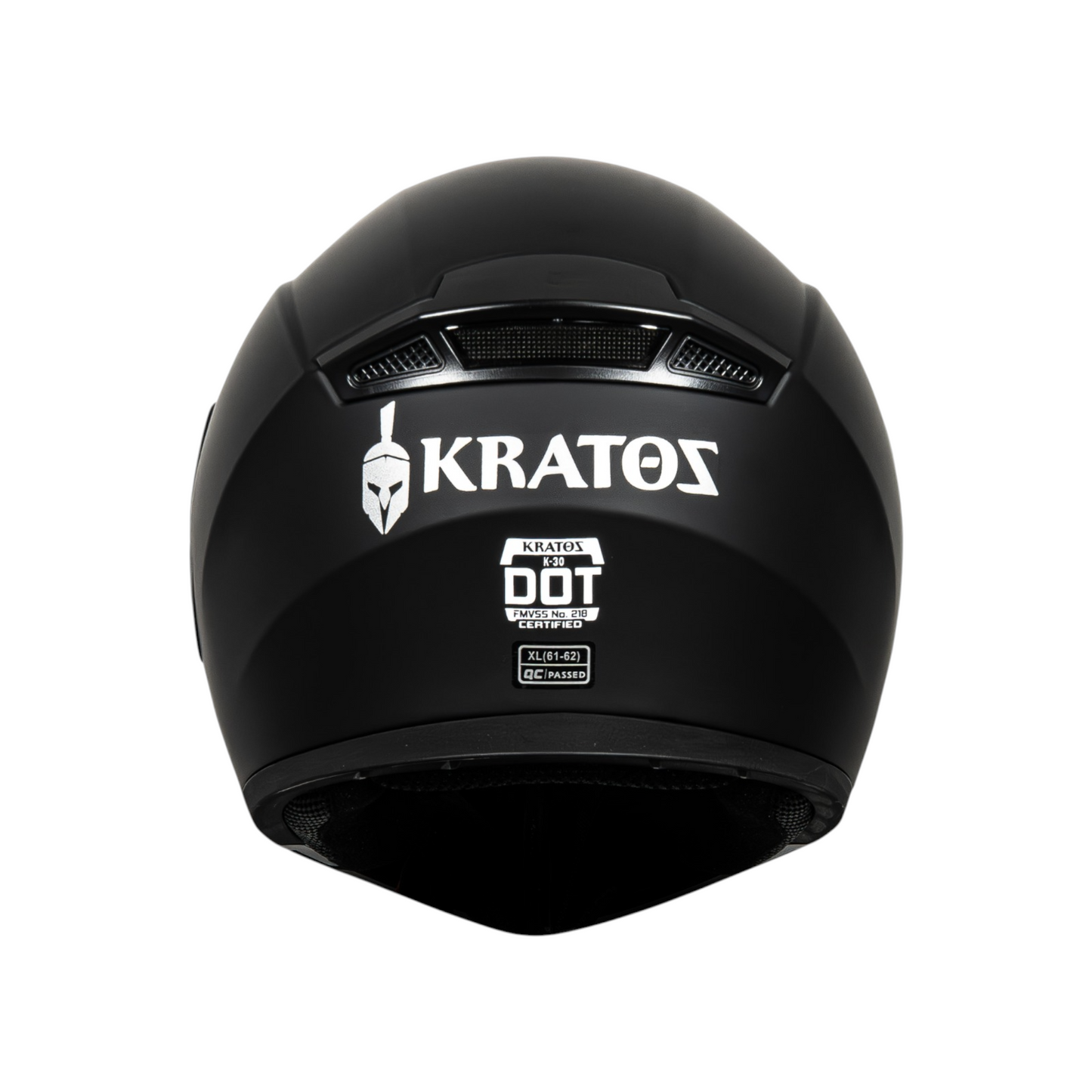 CASCO KRATOZ K30 NEGRO MATE