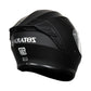 CASCO KRATOZ K50 NEGRO MATE (VISOR CLARO)