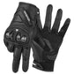 GUANTE DE CUERO MADMOTOR MT-70 NEGRO