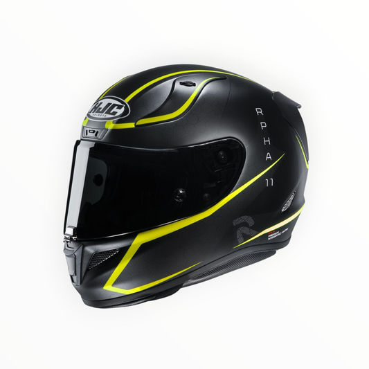 CASCO HJC RPHA 11 NEGRO/AMARILLO