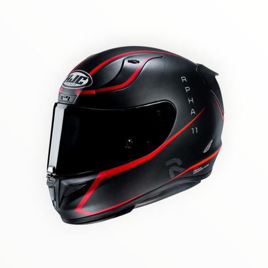 CASCO HJC RPHA 11 NEGRO/ROJO