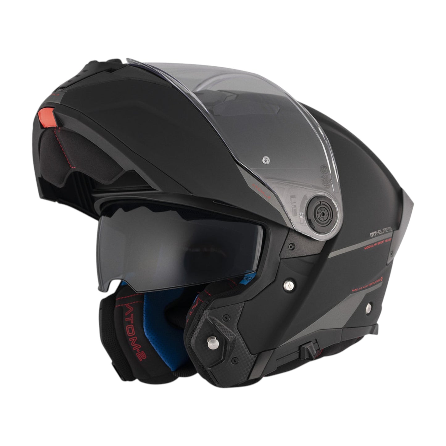 CASCO MT ATOM 2 SV NEGRO MATE