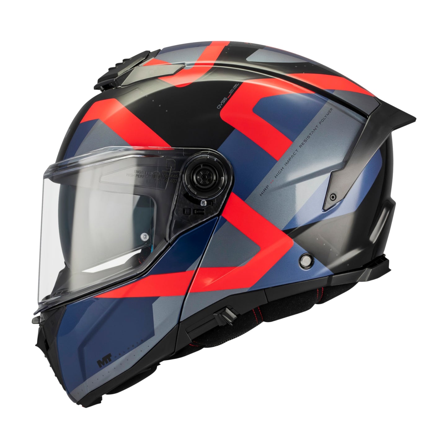 CASCO ATOM 2 DEXTER AZUL/ROJO