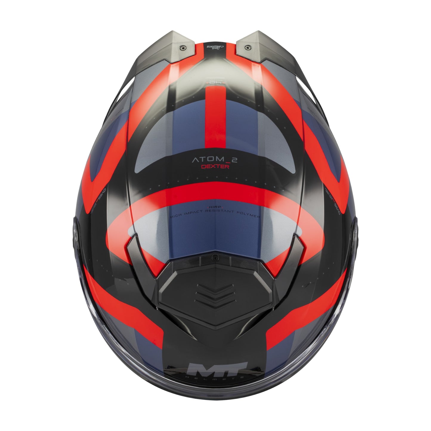 CASCO ATOM 2 DEXTER AZUL/ROJO