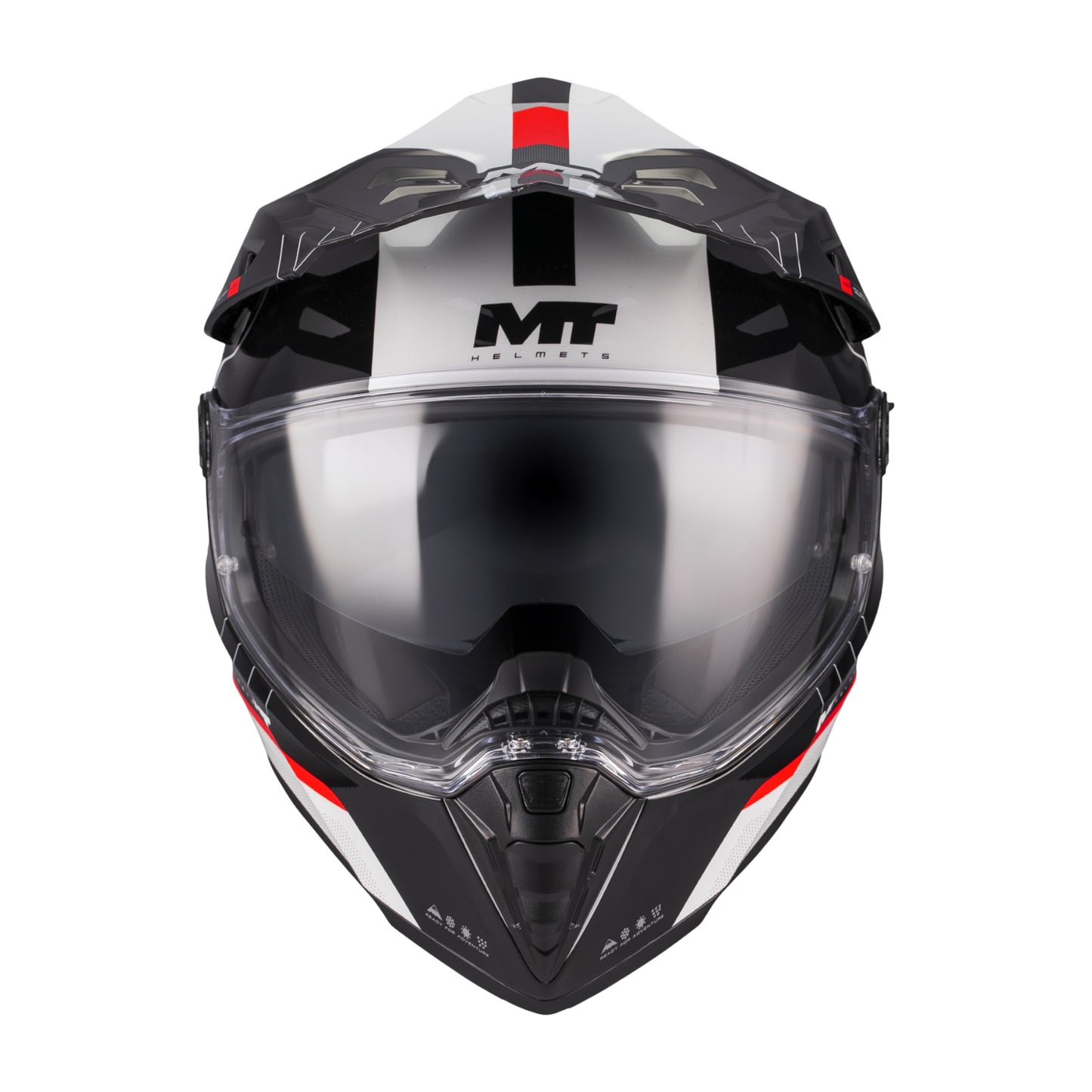CASCO MT TRACK SV NOMAD NEGRO/NARANJA