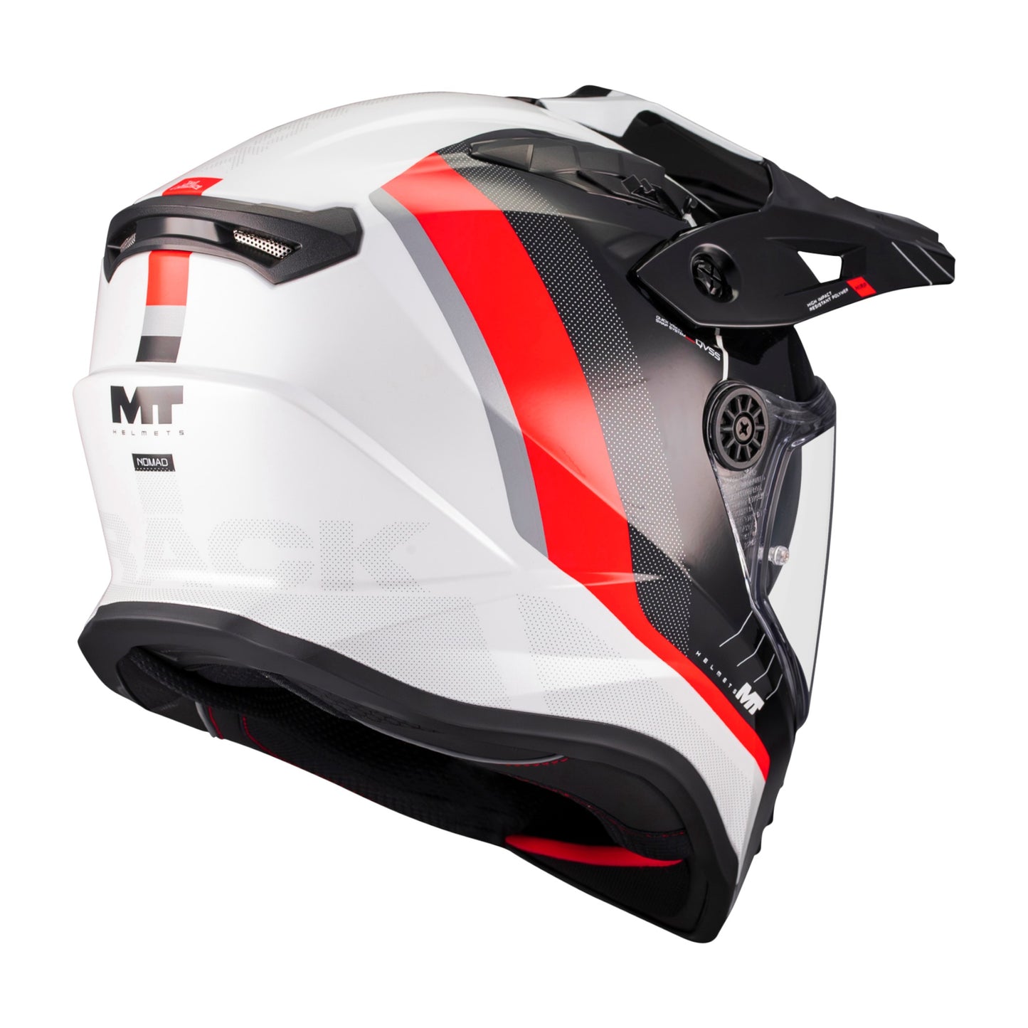 CASCO MT TRACK SV NOMAD NEGRO/NARANJA