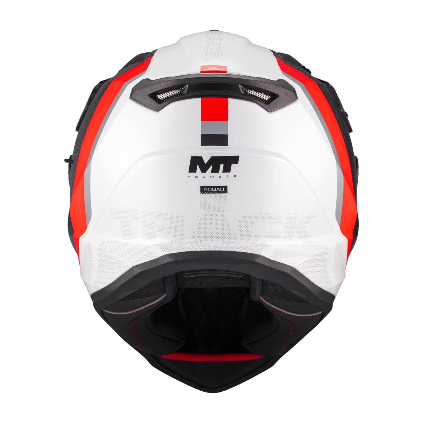CASCO MT TRACK SV NOMAD NEGRO/NARANJA