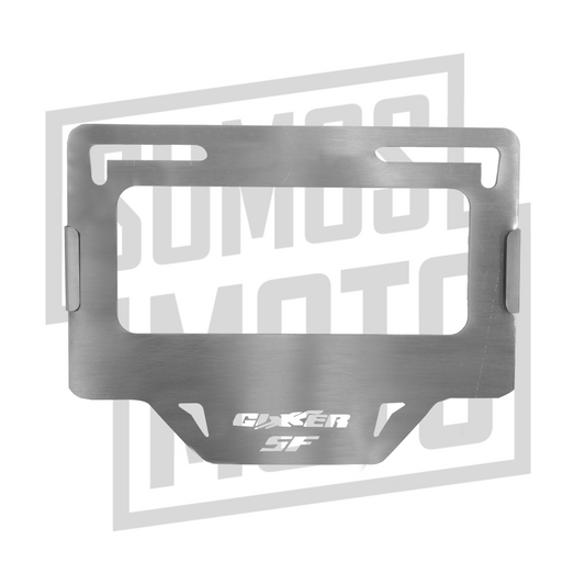 PORTAPLACA PARA  SUZUKI GIXXER