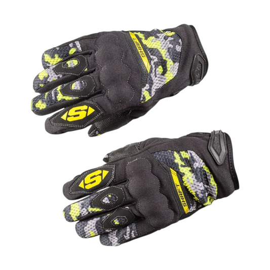 GUANTES SHAFT MESH NEGRO/AMARILLO