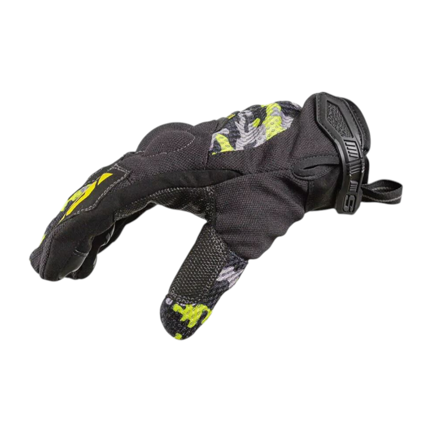 GUANTES SHAFT MESH NEGRO/AMARILLO