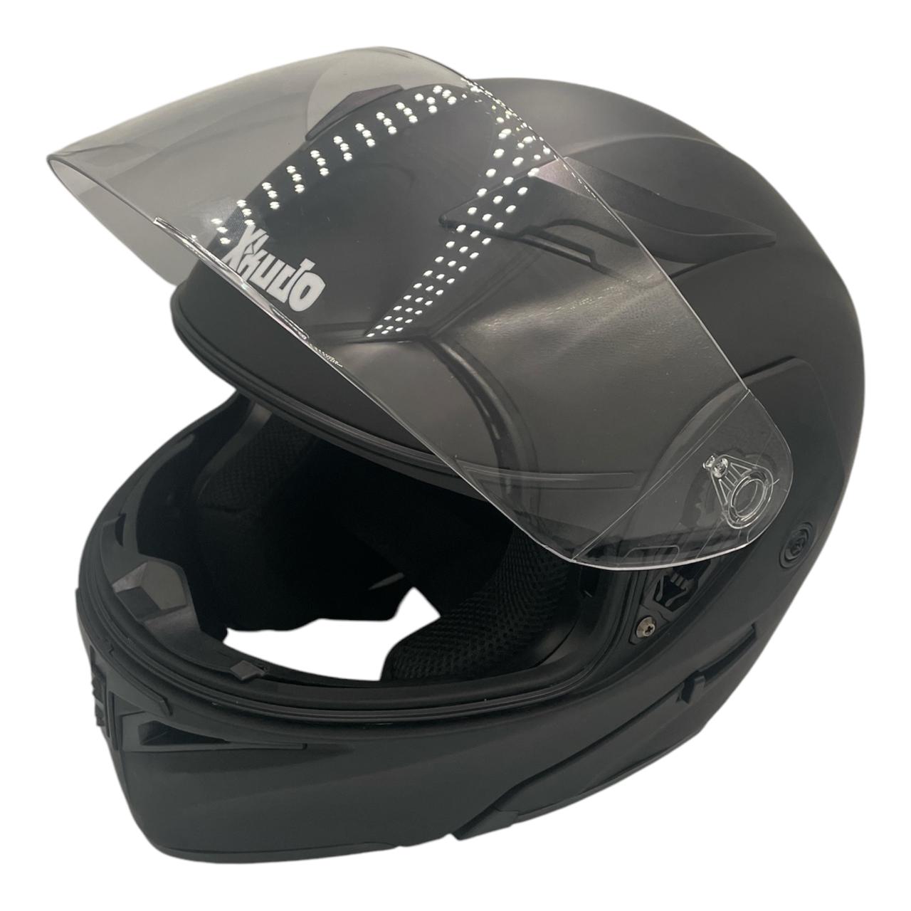 CASCO XKUDO 169 SOLID NEGRO MATE M