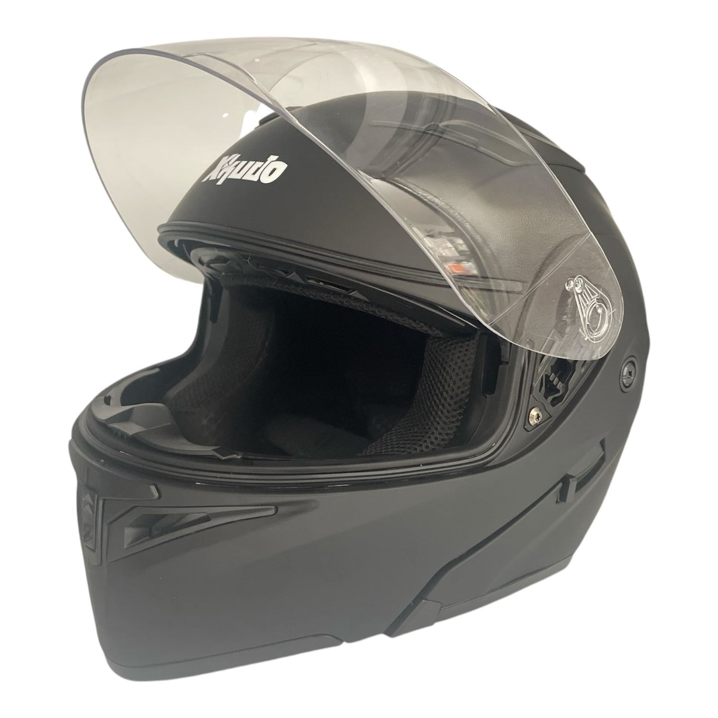 CASCO XKUDO 169 SOLID NEGRO MATE M