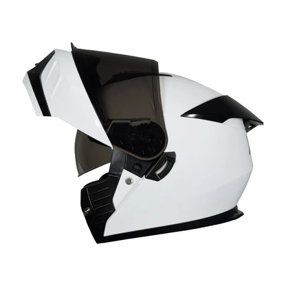 CASCO XKUDO XFORZA BLANCO VISOR OSCURO