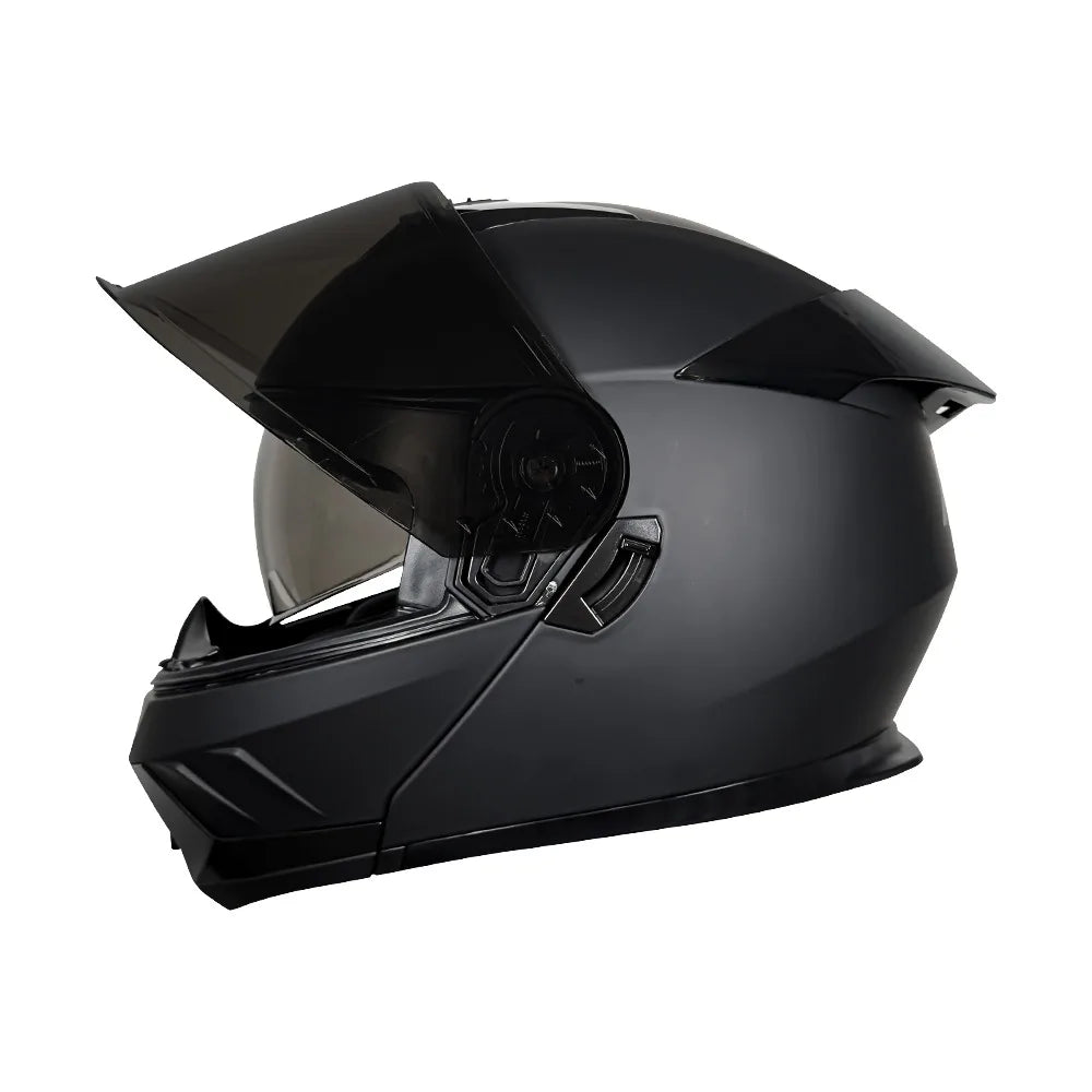 CASCO XKUDO XFORZA NEGRO MATE VISOR OSCURO