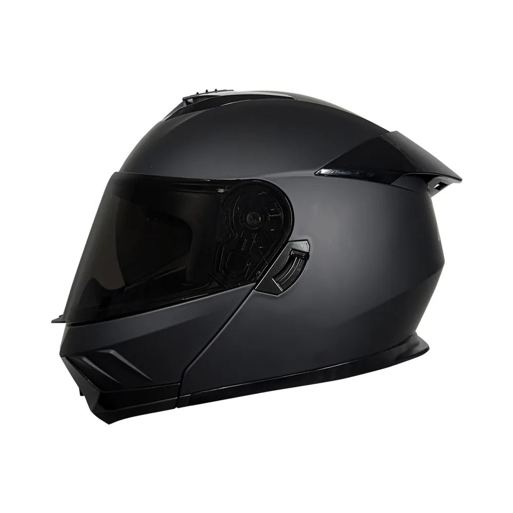 CASCO XKUDO XFORZA NEGRO MATE VISOR OSCURO