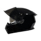 CASCO XKUDO XFORZA NEGRO BRILLO VISOR OSCURO