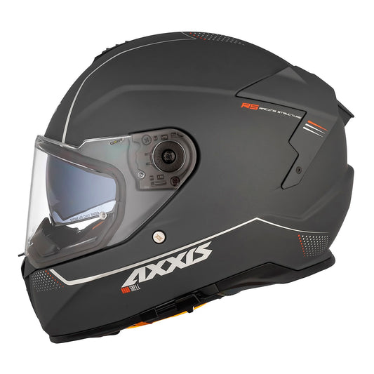 CASCO AXXIS HAWK SV EVO A2 GRIS MATE