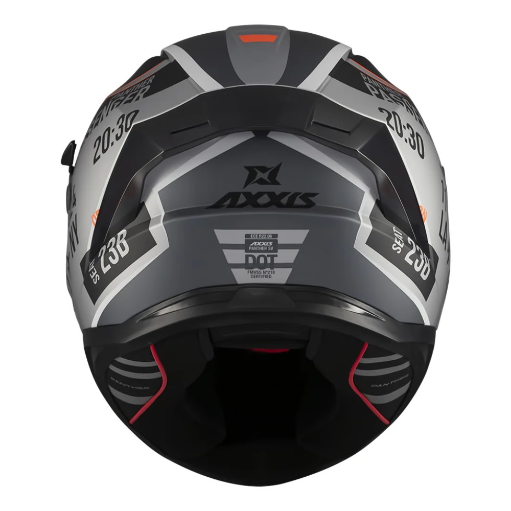 CASCO AXXIS PHANTER PASSENGER BLANCO/GRIS